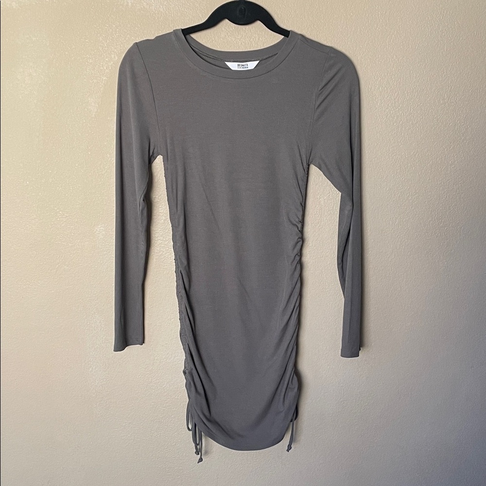 BB Dakota Steve Madden Army Green Long Sleeve Dress